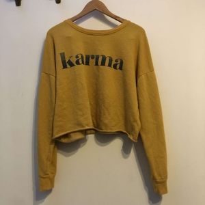 Mustard "Karma" Long-Sleeve